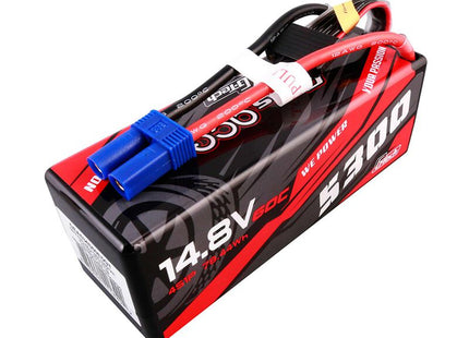 Gens Ace G-Tech Smart 4S LiPo Battery 60C (14.8V/5300mAh) w/EC5 Connector