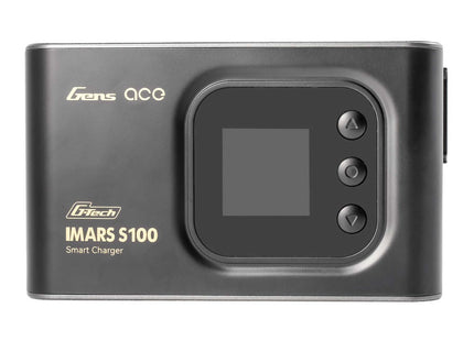 Gens Ace iMars S100 G-Tech Smart AC Balance Battery Charger (6S/10A/100W) – Black Part Number: GEAS100-UB