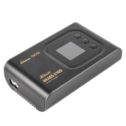 Gens Ace iMars S100 G-Tech Smart AC Balance Battery Charger (6S/10A/100W) – Black Or White Part Number:  GEAS100-UW / GEAS100-UB