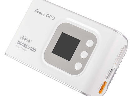 Gens Ace iMars S100 G-Tech Smart AC Balance Battery Charger (6S/10A/100W) – Black Or White Part Number:  GEAS100-UW / GEAS100-UB