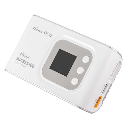 Gens Ace iMars S100 G-Tech Smart AC Balance Battery Charger (6S/10A/100W) – Black Or White Part Number:  GEAS100-UW / GEAS100-UB