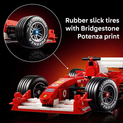 LEGO® Icons Ferrari F2004 & Michael Schumacher Building Set (11375)