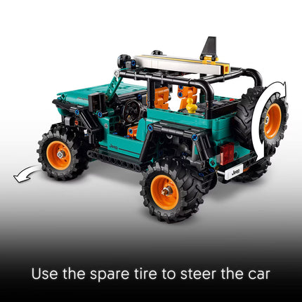 LEGO® Technic Jeep® Wrangler Rubicon SUV Building Set (42227)
