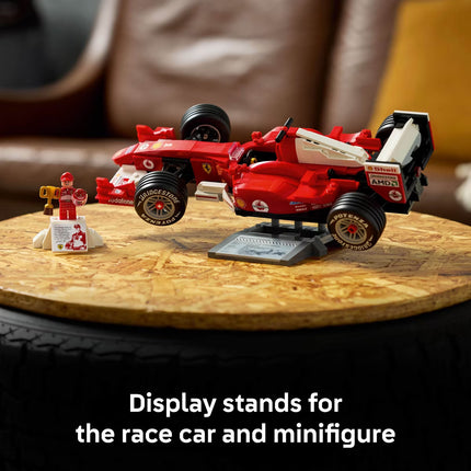 LEGO® Icons Ferrari F2004 & Michael Schumacher Building Set (11375)