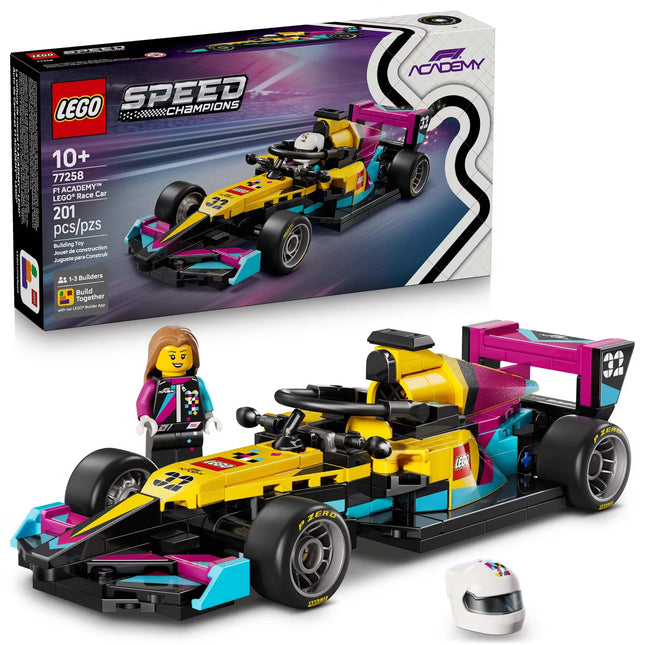 LEGO® Speed Champions F1 ACADEMY™ LEGO Race Car Building Set (77258)