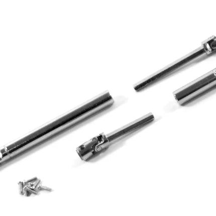 HobbyPlus CR-18 Steel U-Joint Drive Shaft Set (2) HBP240074