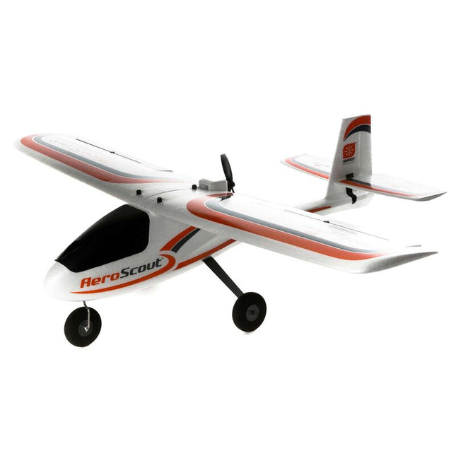 HobbyZone AeroScout S 2 1.1m RTF Trainer Electric Airplane w/SAFE & DXS Transmitter HBZ380001