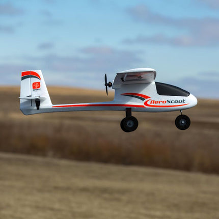 HobbyZone AeroScout S 2 1.1m RTF Trainer Electric Airplane w/SAFE & DXS Transmitter HBZ380001