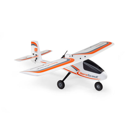 HobbyZone AeroScout S 2 1.1m RTF Trainer Electric Airplane w/SAFE & RealFlight (HBZ380002)