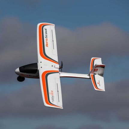 HobbyZone AeroScout S 2 1.1m RTF Trainer Electric Airplane w/SAFE & RealFlight (HBZ380002)