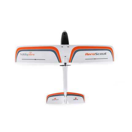 HobbyZone AeroScout S 2 1.1m RTF Trainer Electric Airplane w/SAFE & RealFlight (HBZ380002)