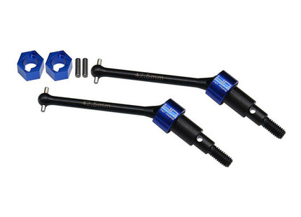 Hot Racing Losi Nascar/Mojave Grom Front Steel CVD Axle Set Part Number: HRAGRM288NCF