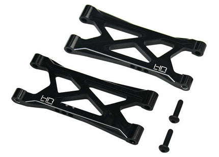 Hot Racing Arrma® Mojave™ Grom Aluminum Rear Lower Arm Set – Black (2pcs)  Part#: HRAGRM56N01