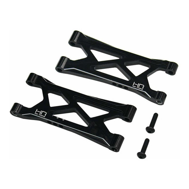 Hot Racing Arrma® Mojave™ Grom Aluminum Rear Lower Arm Set – Black (2pcs)  Part#: HRAGRM56N01