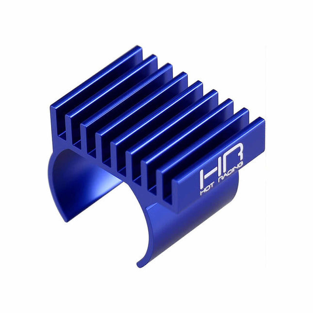 Hot Racing Aluminum 9-Fin Motor Heat Sink (Blue) for Axial SCX30 – HRASXTY030H06