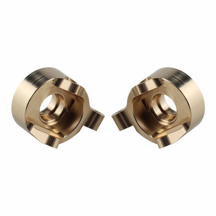 Hot Racing Brass 7.6g Front Steering Knuckles for Axial SCX30 (1/30) – HRASXTY21H