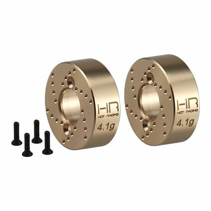 Hot Racing Brass 4.1g Rear Hubs for Axial SCX30 – HRASXTY22H