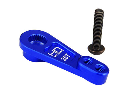 Hot Racing Aluminum Servo Horn for Traxxas TRX-4 (Blue) – 25T Part Number: HRATRX25M01