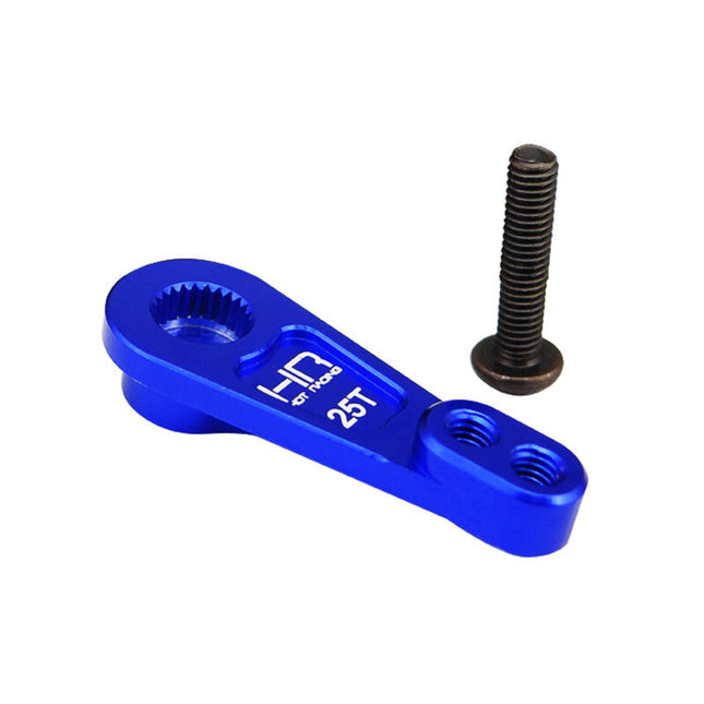 Hot Racing Aluminum Servo Horn for Traxxas TRX-4 (Blue) – 25T Part Number: HRATRX25M01