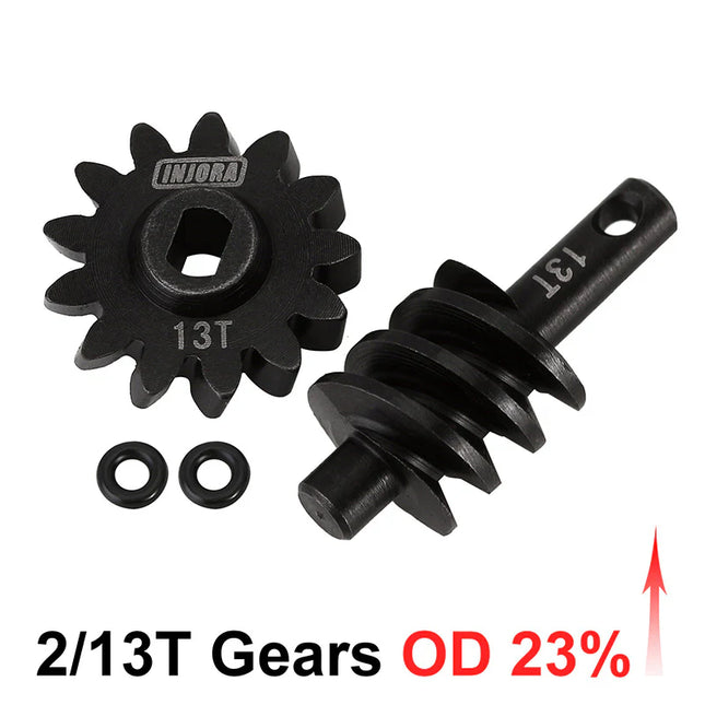 INJORA Overdrive / Underdrive Gears for Axial SCX24 & AX24 – SCX24-77