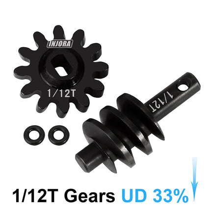 INJORA Overdrive / Underdrive Gears for Axial SCX24 & AX24 – SCX24-77