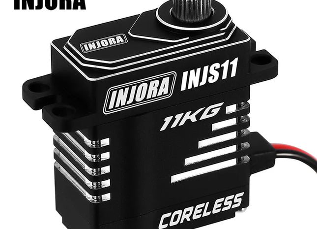 INJORA 11KG Coreless High Torque Micro Servo for 1/18 TRX4M — INJS11 (High Voltage)