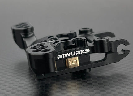 R1WURKS B7 Series Front Ball Stud Mount, Aluminum – Part #900097