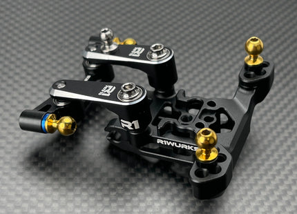 R1WURKS B7 Series Front Ball Stud Mount, Aluminum – Part #900097