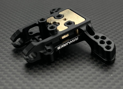 R1WURKS B7 Series Front Ball Stud Mount, Aluminum – Part #900097