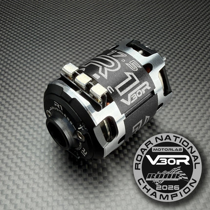 R1WURKS V30R 17.5T Brushless Race Motor 020186