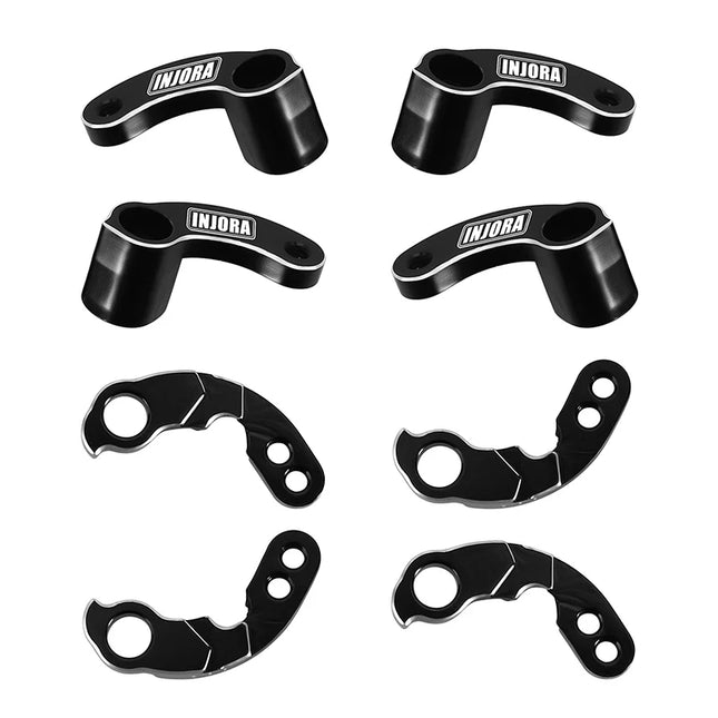 INJORA CNC Aluminum Flex Blades Suspension Travel Extension for 1/18 TRX4M Defender & Bronco – 4M-33