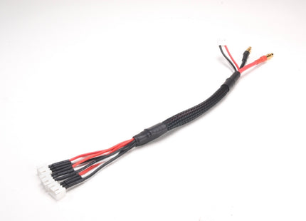 PN Racing 4mm Banana Plug to XH Plug x3 Parallel Charging Cable (18cm) – 700260