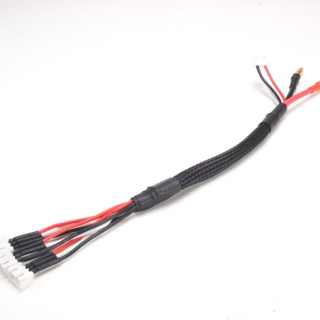PN Racing 4mm Banana Plug to XH Plug x3 Parallel Charging Cable (18cm) – 700260