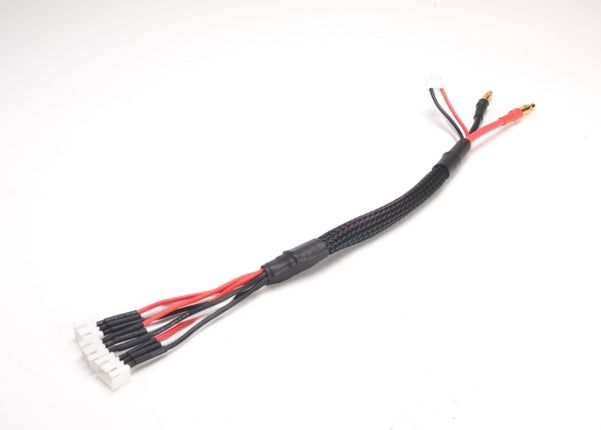 PN Racing 4mm Banana Plug to XH Plug x3 Parallel Charging Cable (18cm) – 700260