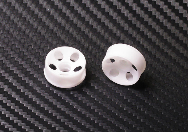 PN Racing Mini-Z 2WD Machine Cut 5H Delrin 20mm Wheels (White) Front or Rear