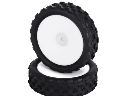 LC Racing L5041 Jetgo Mini Buggy 2WD Front Tires Pre-Mounted 2pcs