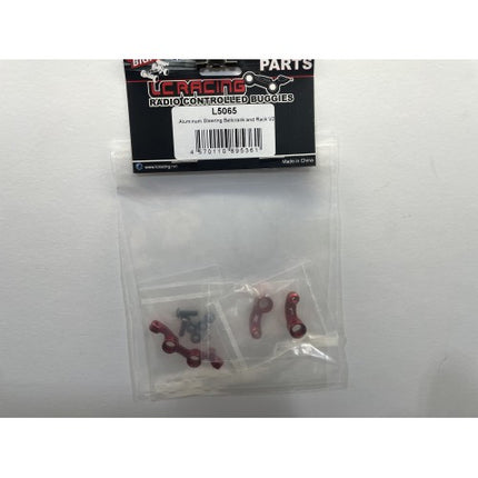 LC Racing Aluminum Steering Bellcrank and Rack V2 – L5065
