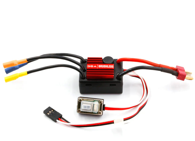 LC Racing L6148 35A Waterproof Brushless ESC (Hobbywing Programmable)