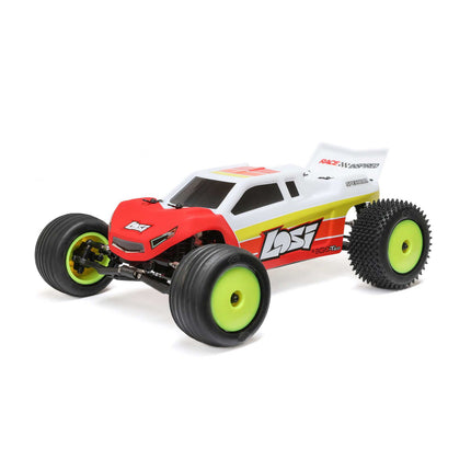 Losi Mini-T 2.0 V2 1/18 RTR 2WD Brushless Stadium Truck (Red LOS-1056T1 / Blue LOS-1056T2)