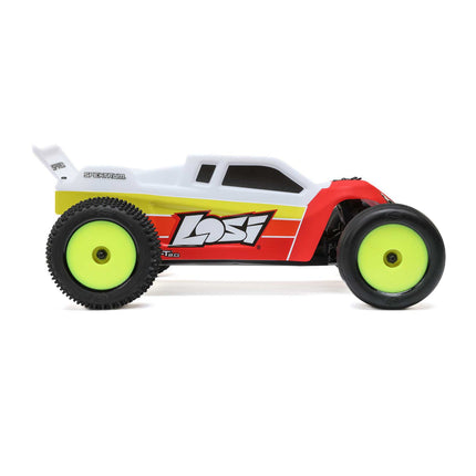 Losi Mini-T 2.0 V2 1/18 RTR 2WD Brushless Stadium Truck (Red LOS-1056T1 / Blue LOS-1056T2)