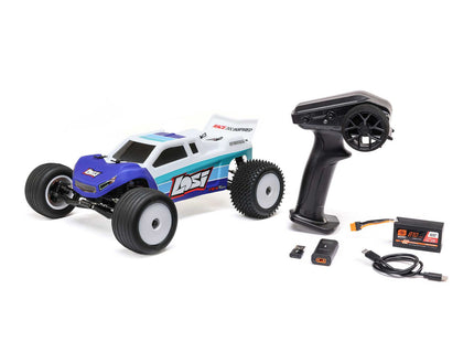Losi Mini-T 2.0 V2 1/18 RTR 2WD Brushless Stadium Truck (Red LOS-1056T1 / Blue LOS-1056T2)