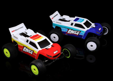 Losi Mini-T 2.0 V2 1/18 RTR 2WD Brushless Stadium Truck (Red LOS-1056T1 / Blue LOS-1056T2)