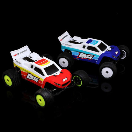 Losi Mini-T 2.0 V2 1/18 RTR 2WD Brushless Stadium Truck (Red LOS-1056T1 / Blue LOS-1056T2)