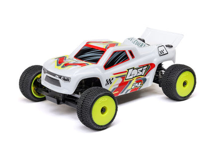 Losi Micro-T 1/28 RTR 2WD Stadium Truck (Silver or White)