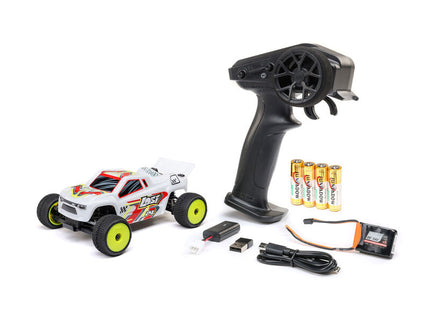 Losi Micro-T 1/28 RTR 2WD Stadium Truck (Silver or White)