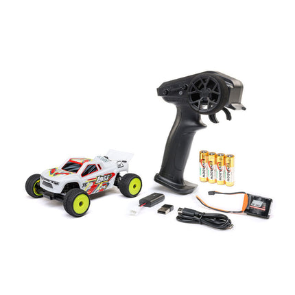 Losi Micro-T 1/28 RTR 2WD Stadium Truck (Silver or White)