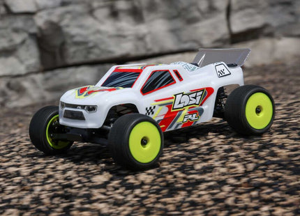 Losi Micro-T 1/28 RTR 2WD Stadium Truck (Silver or White)