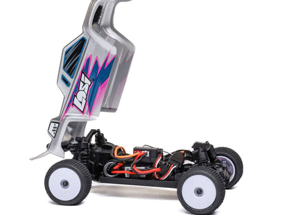 Losi Micro-T 1/28 RTR 2WD Stadium Truck (Silver or White)