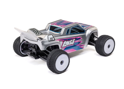 Losi Micro-T 1/28 RTR 2WD Stadium Truck (Silver or White)
