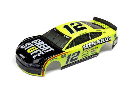 Losi NASCAR Ryan Blaney #12 Menards 2024 Ford Mustang Pre-Painted Body PART #: LOS-1909